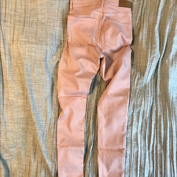 H&M Blush High Waisted Denim Jegging - Size:26 EUC - Picture 4 of 5